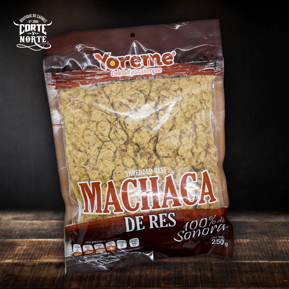 MACHACA DE RES DE SONORA 250 GRS. – Corte y Norte