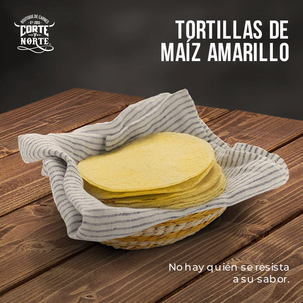 TORTILLA AMARILLA DE MONTERREY LA AVENIDA 1KG